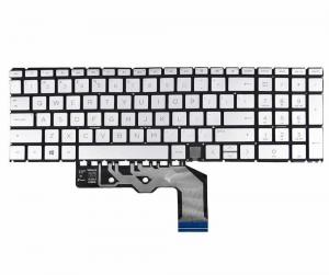 HP Pavilion HP 15-EE, 15-ED, 15-AG, 17-CG Silver Ստեղնաշար