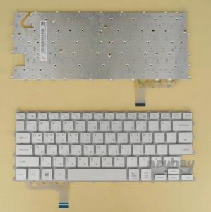 Samsung NP930QAA NP900X3T NP930QBE Silver Backlit Ստեղնաշար Օրիգինալ