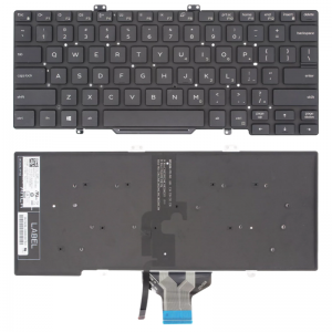 Dell Latitude 7400 7410 5400 5401 5410 5411 Backlit Ստեղնաշար